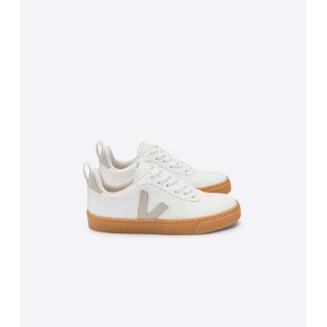 Veja V-10 CWL Joggesko Barn White/Beige | NO 837ILH